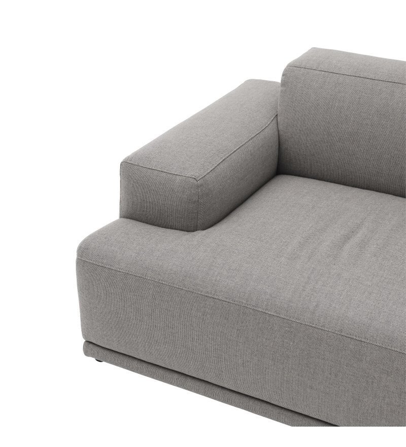 Muuto CONNECT SOFT Sofa Modułowa 2-Osobowa Konfiguracja 1 - Szara