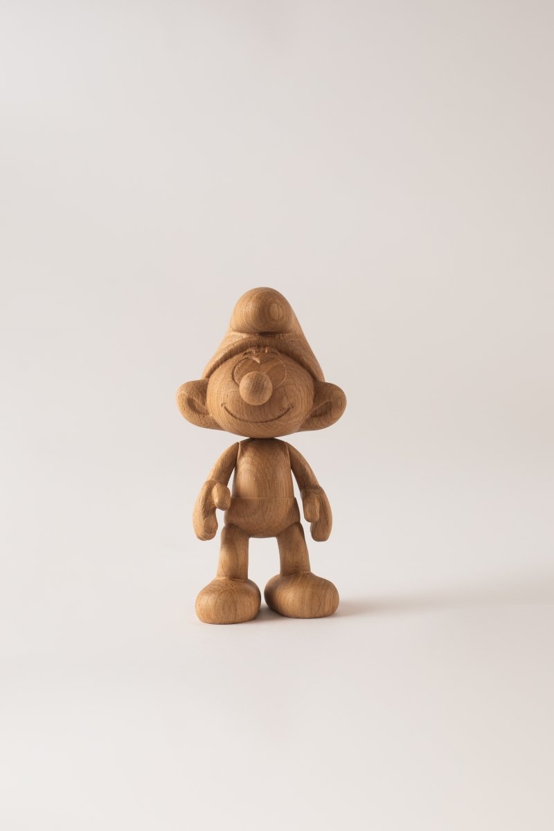 boyhood SMURFS Figurka Drewniana Smerfa / Dąb Naturalny