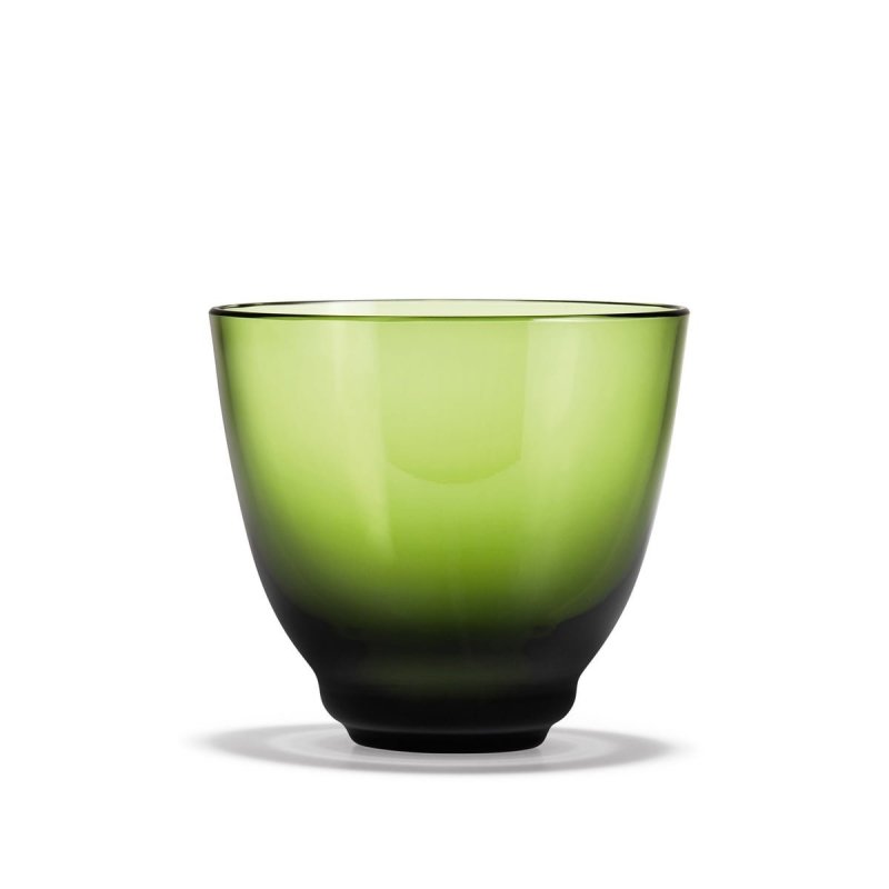 Holmegaard FLOW Szklanka 350 ml / Oliwkowa