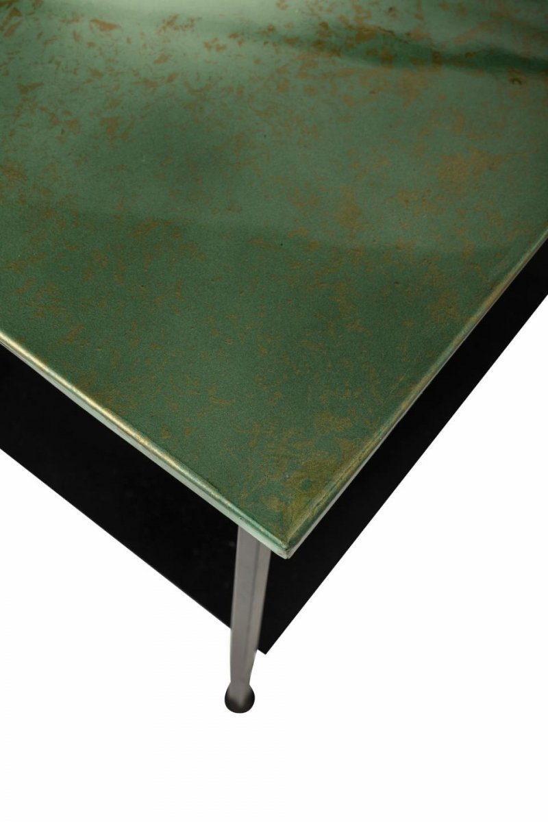 Bloomingville BENE Metalowy Stolik Kawowy / Zielony