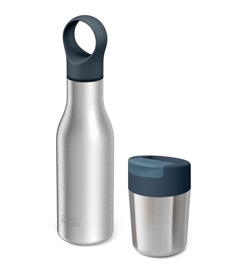 Joseph Joseph SET Butelka Termiczna Loop + Kubek Termiczny Sipp / Zestaw Prezentowy