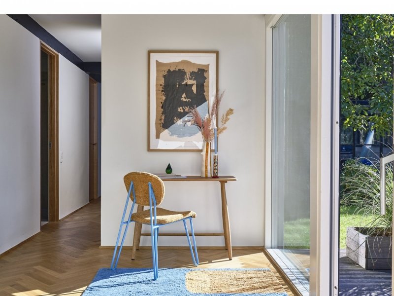 Villa Denmark STYLES Kolorowy Dywan 70x140 cm / Niebieski - Brązowy