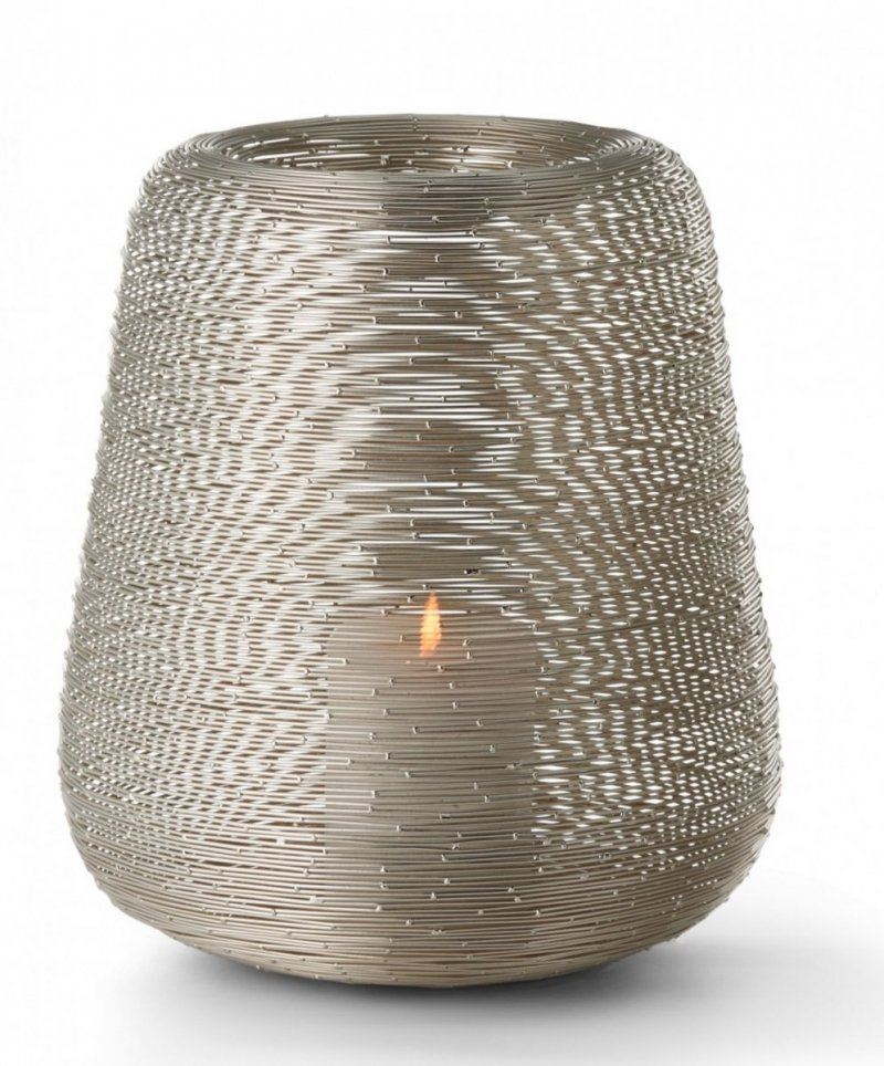 Philippi CALI Lampion 30 cm / Srebrny