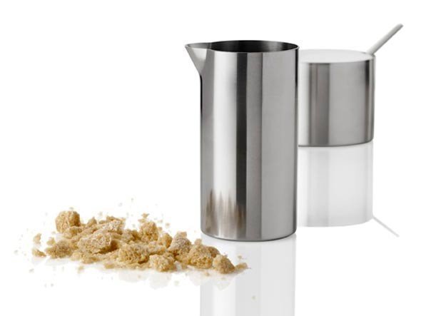 Stelton AJ CYLINDA LINE Stalowy Dzbanuszek do Śmietanki - Mlecznik / Srebrny