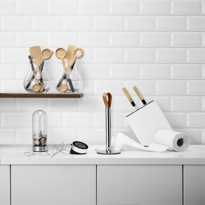 Eva Solo COOKING Blok na Noże Ukośny - Biały