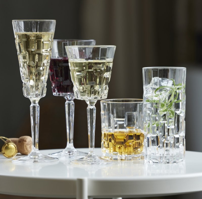 Lyngby Glass ETNA Kryształowe Kieliszki do Białego Wina 200 ml / 4 Szt.