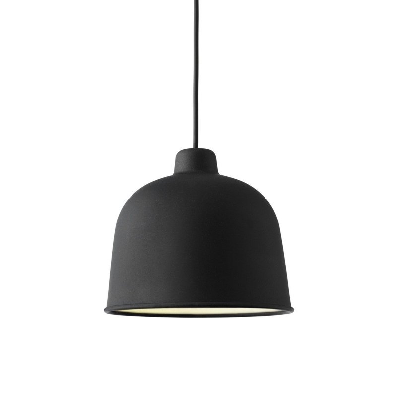 Muuto GRAIN Lampa Wisząca 21 cm Czarna