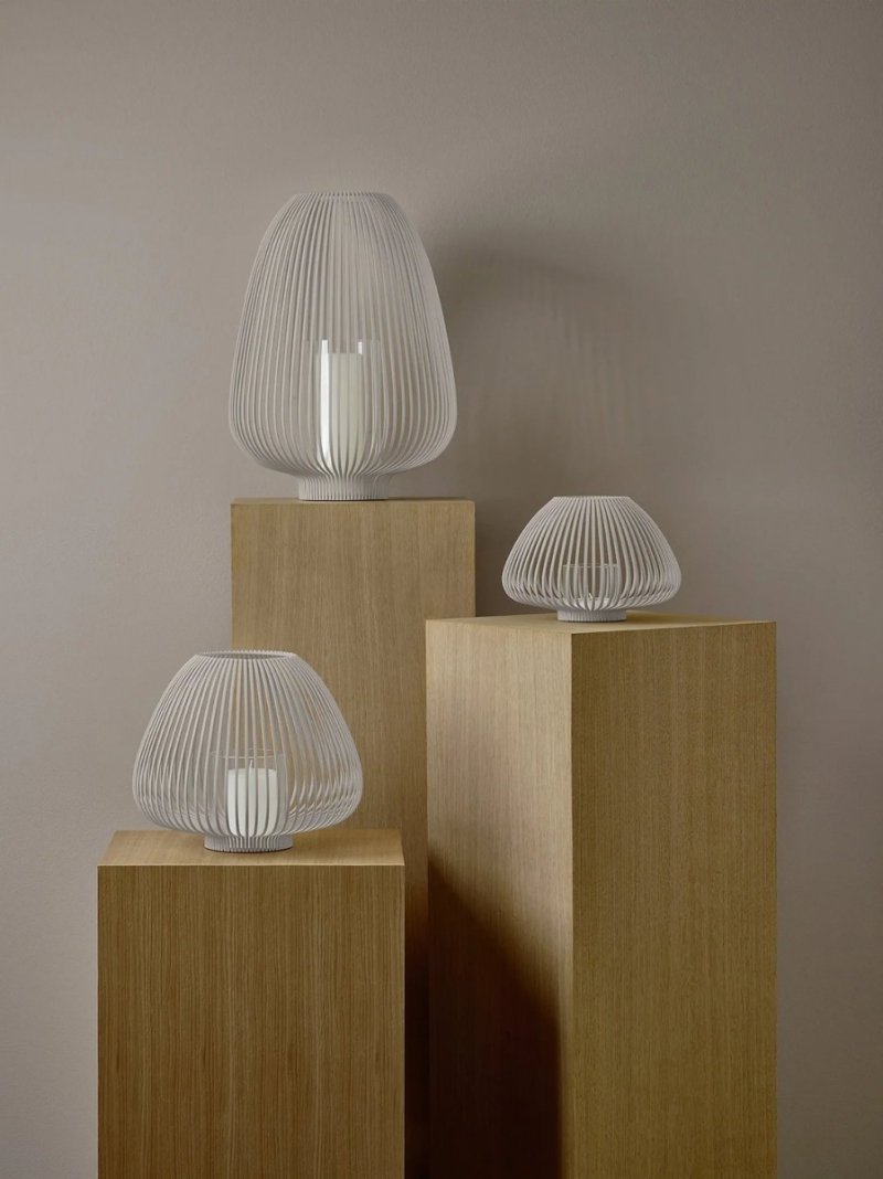 Blomus LYVA Lampion 26,5 cm / Szary Mourning Dove