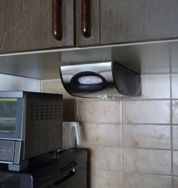 simplehuman Ścienny Podajnik na Woreczki, Torebki Foliowe i Reklamówki