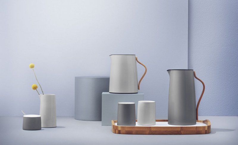 Stelton EMMA Termos do Zaparzania Herbaty / Szary