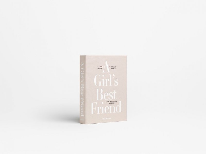 Printworks LOVE Pudełko na Biżuterię M - A Girls Best Friend / Beżowe