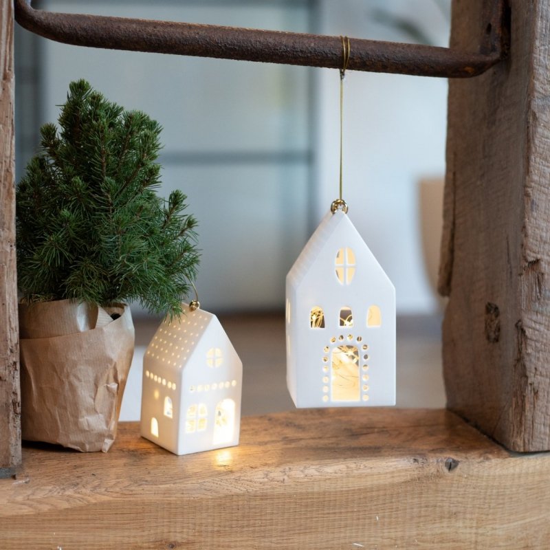 Rader HOME Świecznik - Lampion - Domek - Wiszący 11,5 cm