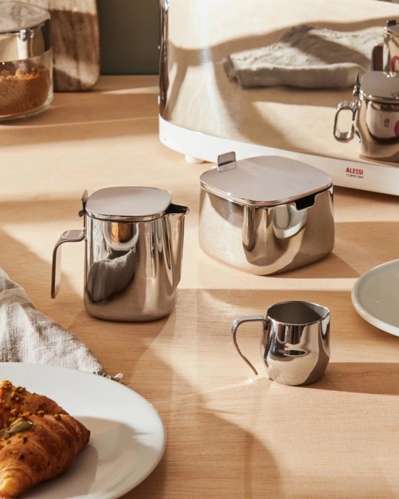 Alessi ADAGIO Dzbanuszek Stalowy / Mlecznik