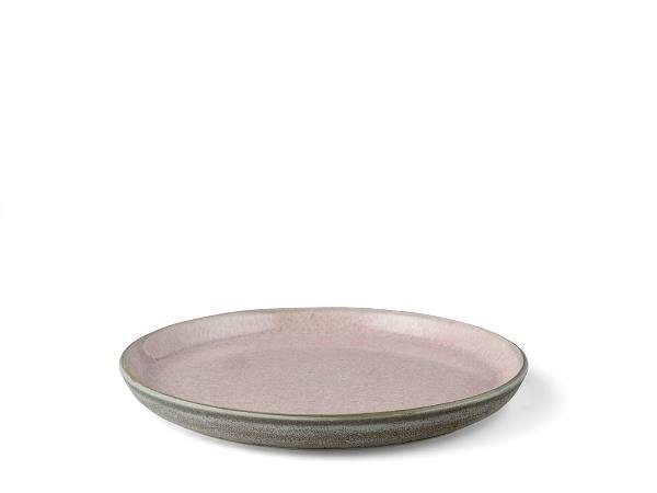 Bitz GASTRO Talerz Obiadowy 21 cm 6 Szt. Szary - Środek Różowy