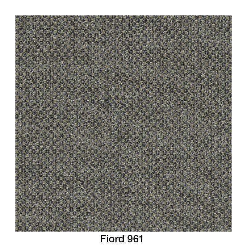 Muuto OUTLINE Sofa 3-Osobowa - Ciemnozielona - Tkanina Fiord 961 / Czarne Nogi
