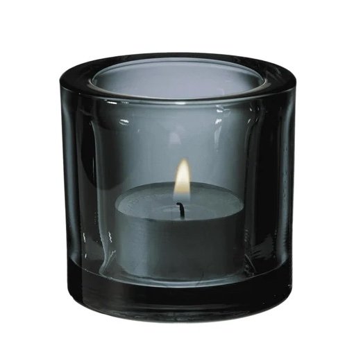 Iittala KIVI Świecznik Tealight / Szary