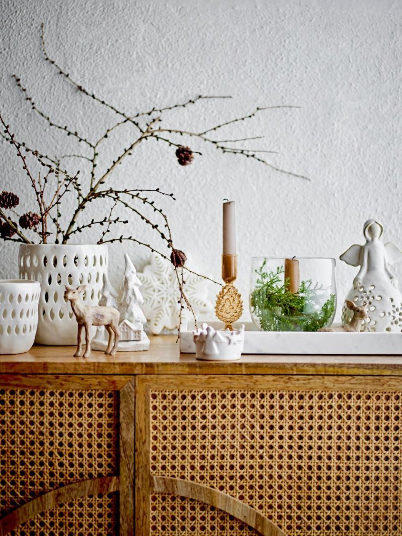 Bloomingville CHRISTMAS SABIE Świąteczny Świecznik Tealight / Anioł