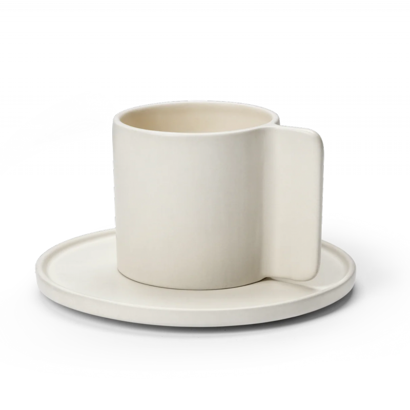 Sjöstrand THE LUNGO CUPS Filiżanki do Kawy 180 ml 2 Szt. / Białe