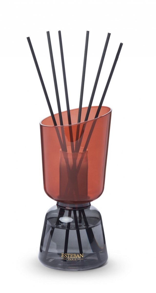 Esteban PARIS Szklany Dyfuzor Zapachowy z Patyczkami 250 ml ICONIC / Zapach Iris Cachemire