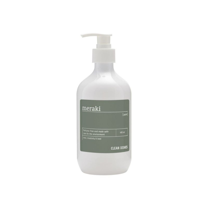 Meraki PURE Organiczny Płyn do Mycia Naczyń 490 ml Bezzapachowy