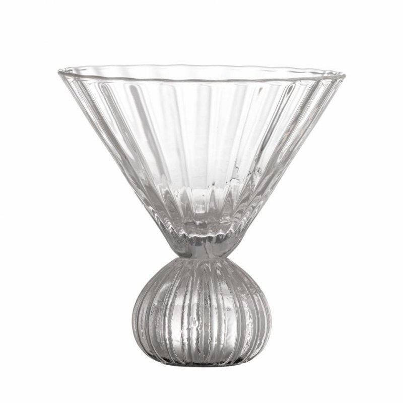 Bloomingville TAURIN Kieliszek Koktajlowy 300 ml / Ryflowany