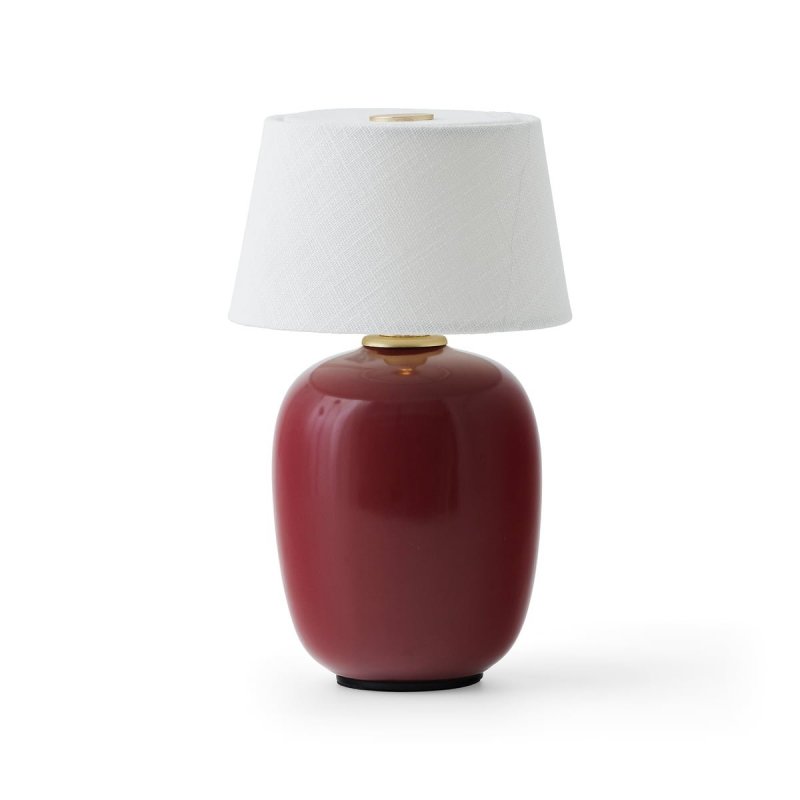 Audo TORSO Bezprzewodowa Lampa LED / Czerwona