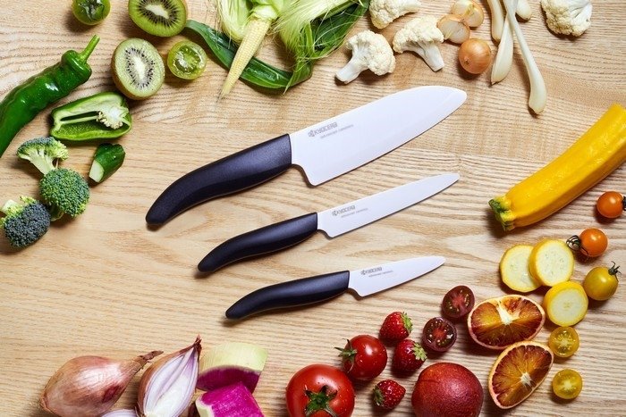 Kyocera REVOLUTION Zestaw 3 Ceramicznych Noży Kuchennych