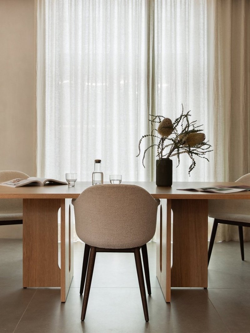 Menu ANDROGYNE Stół Prostokątny 280x100 cm Dąb Naturalny