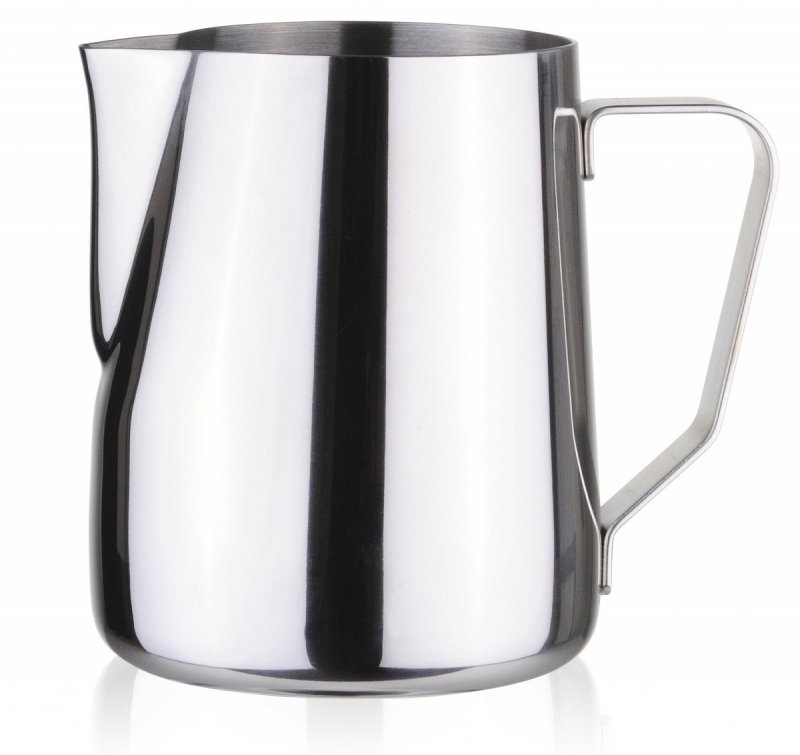 Funktion KITCHEN Stalowy Dzbanek do Spieniania Mleka 600 ml Srebrny