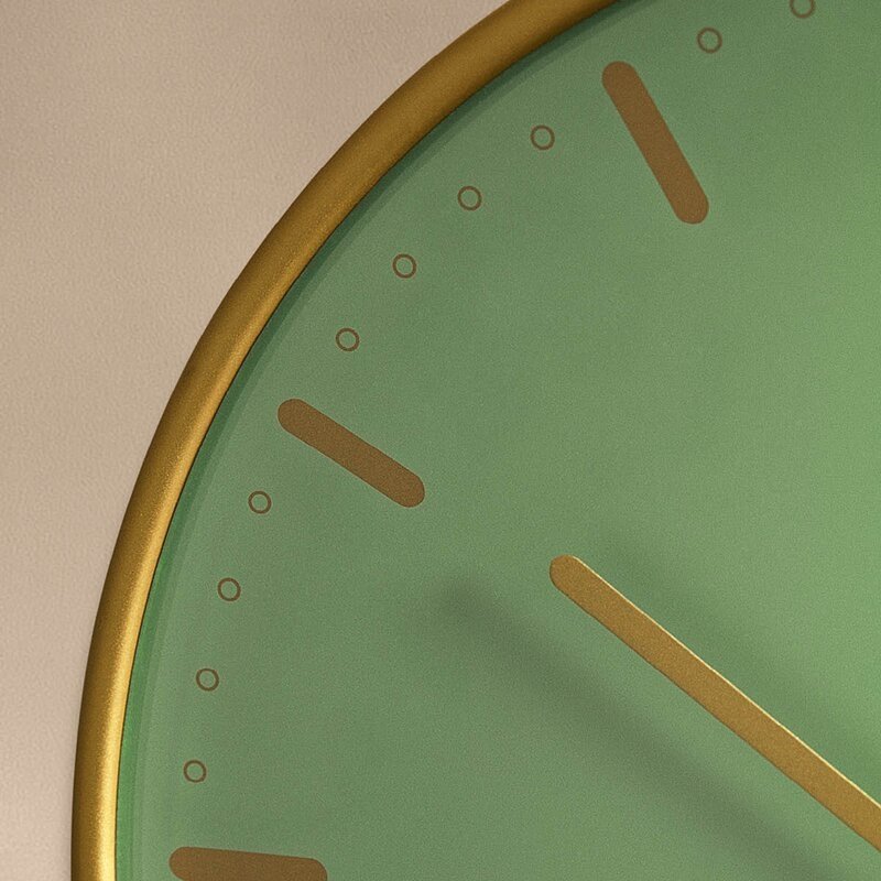 Arne Jacobsen CITY HALL Zegar Ścienny 29 cm / Zielony