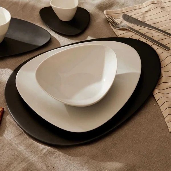 Alessi COLOMBINA Podstawka pod Talerz / Czarna