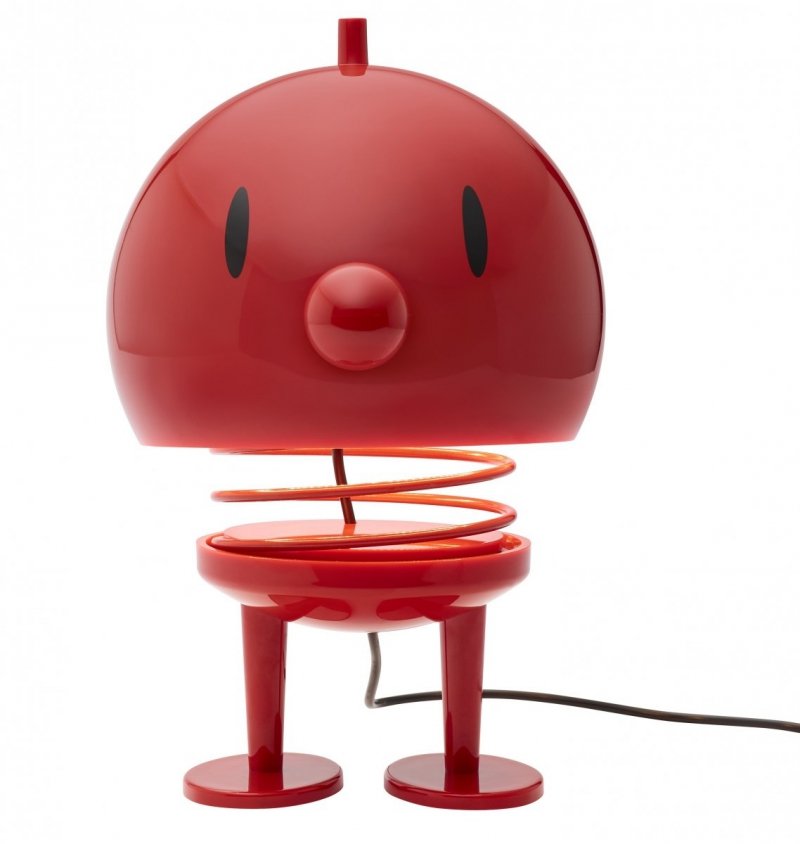 Hoptimist BUMBLE Lampa Stołowa - Figurka Optymisty XL Czerwona