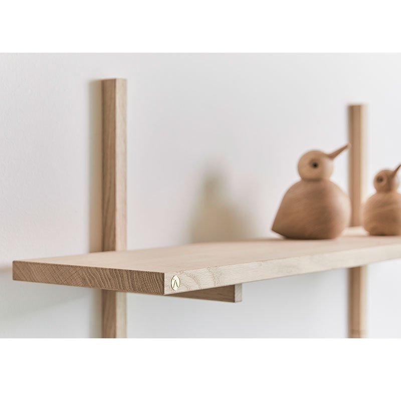 Andersen Furniture A-LIGHT Półka Ścienna 90 cm / Dąb Naturalny