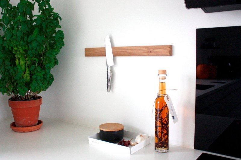 NUR Design Studio JOVI Magnetyczna Listwa na Noże - Dąb Naturalny