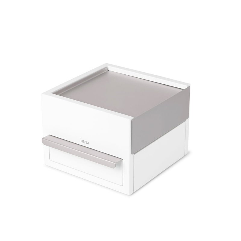 Umbra STOWIT Mini Szkatułka na Biżuterię - Biało/Szara