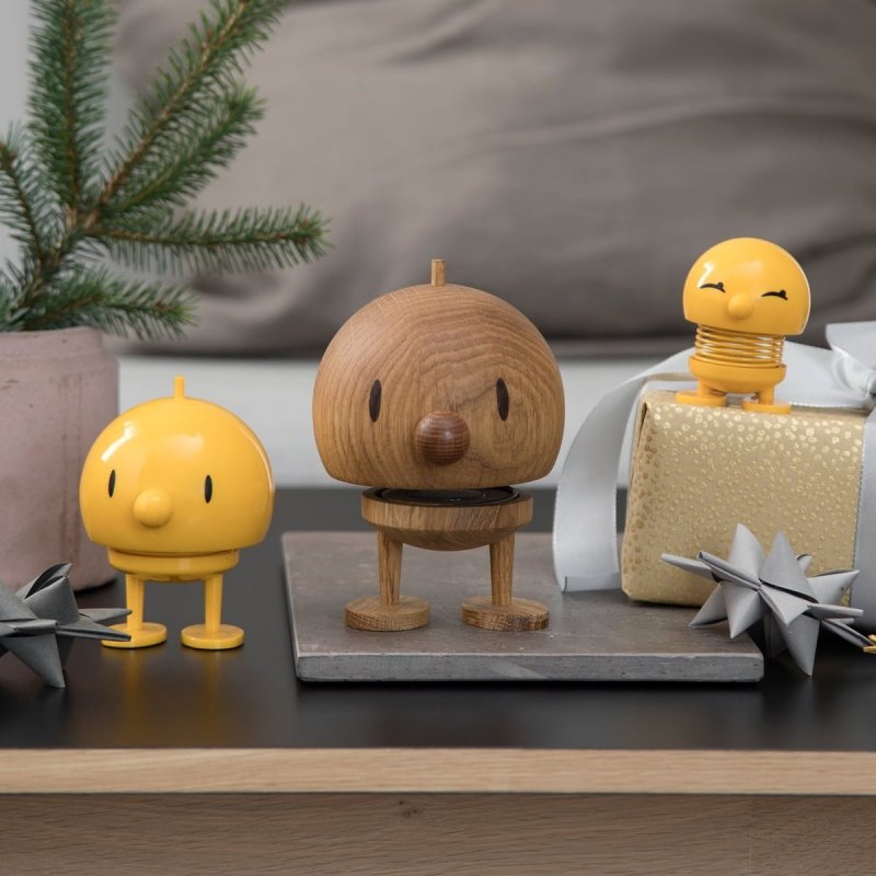Hoptimist OAK Figurka Optymisty Bumble S - Dąb Naturalny