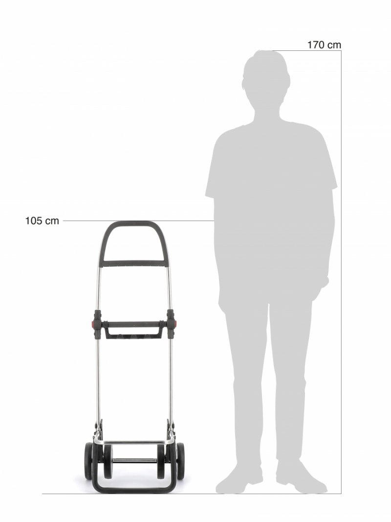 Rolser BIG POLAR 4L Wózek na Kółkach - Torba na Zakupy / Granatowy