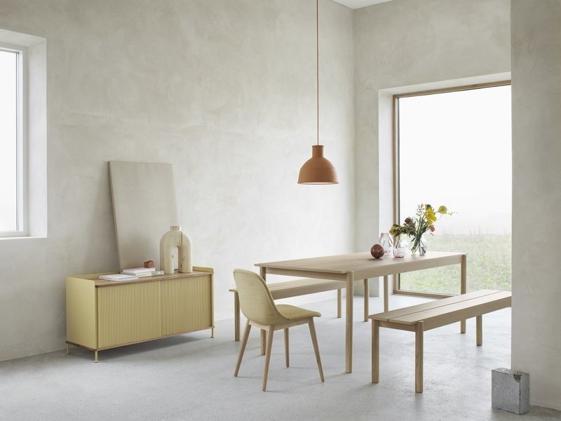 Muuto LINEAR Ławka Drewniana 110 cm Dębowa