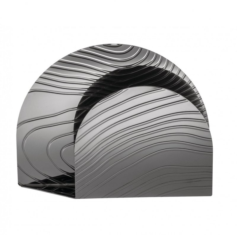 Alessi VENEER Serwetnik - Srebrny