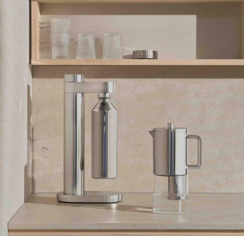Stelton BRUS Stalowa Butelka do Saturatora 1,2 l