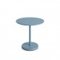 Muuto LINEAR Okrągły Ogrodowy Stolik Kawowy 70 cm / Niebieski 