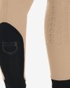 Equestro Women's full grip slim fit breeches incense
