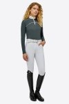 Koszula konkursowa RG by Cavalleria Toscana Jercey Competition Zip Polo 