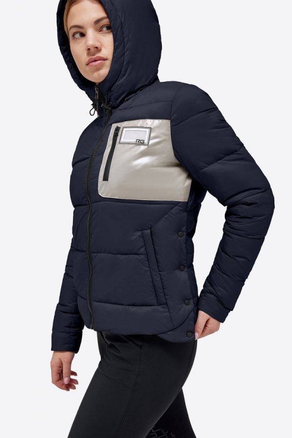 Kurtka RG by Cavalleria Toscana Nylon Quilted Hooded Puffer 