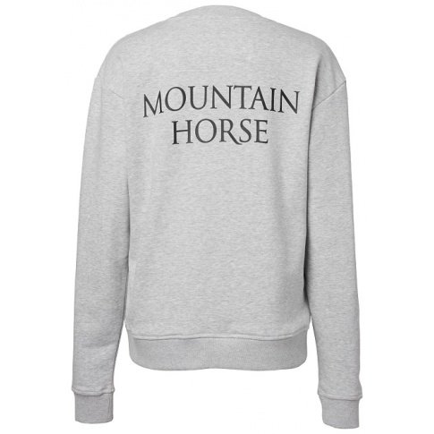Mountain Horse bluza jeździecka z logo, szary