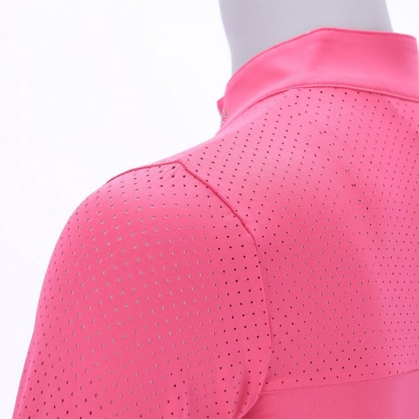 Schockemöhle Sports Koszulka techniczna na długi rękaw Penelope Style Hot Pink