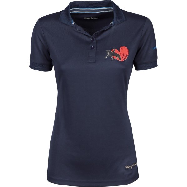 Koszulka polo Harry's Horse Friesian Style, granatowy, roz.XXL