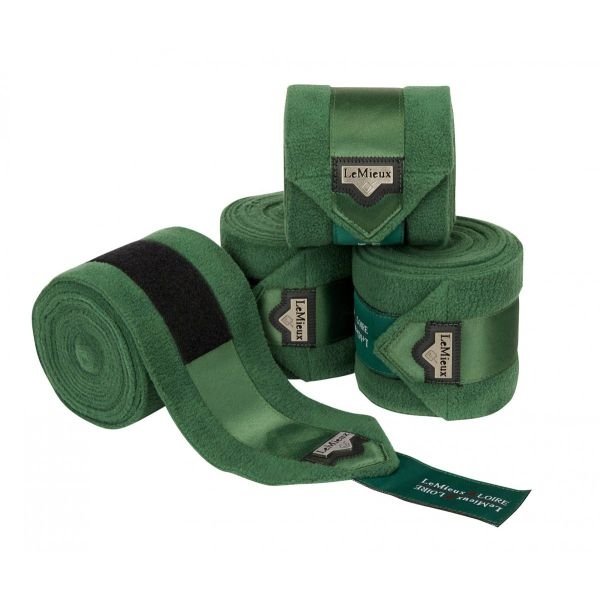 Bandaże polarowe LeMieux &quot;Loire Polo Satin&quot; Hunter Green, L