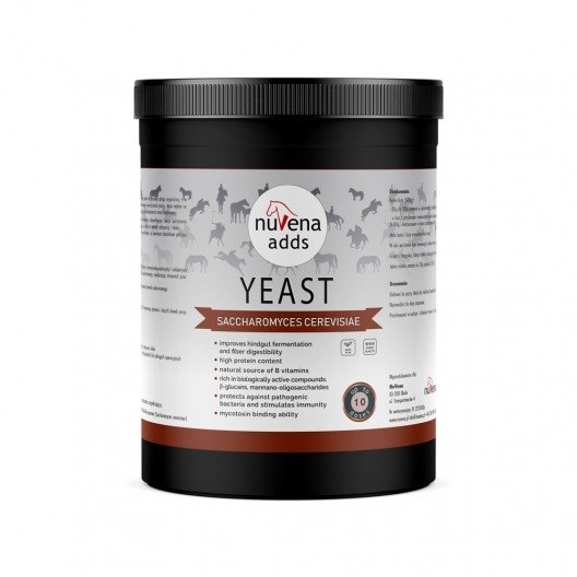 NuVena - Yeast 700g - Drożdże Saccharomyces cerevisiae dla koni