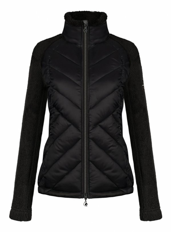 Kurtka hybrydowa Fair Play &quot;Della&quot; AW2024 czarna, roz.38